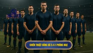 Chiến thuật bóng đá 5-4-1 phòng ngự