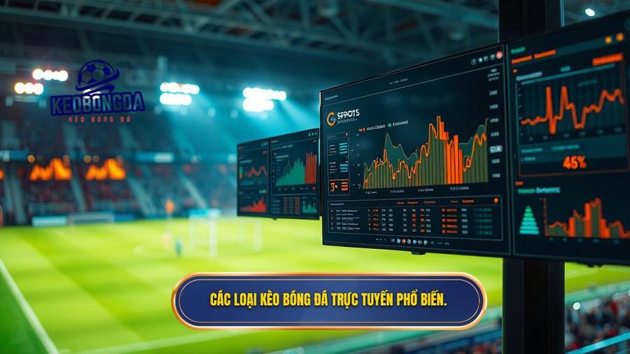 Các loại kèo bóng đá trực tuyến phổ biến.