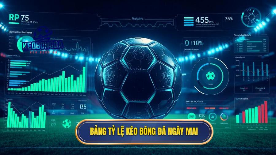 Bảng tỷ lệ kèo bóng đá ngày mai