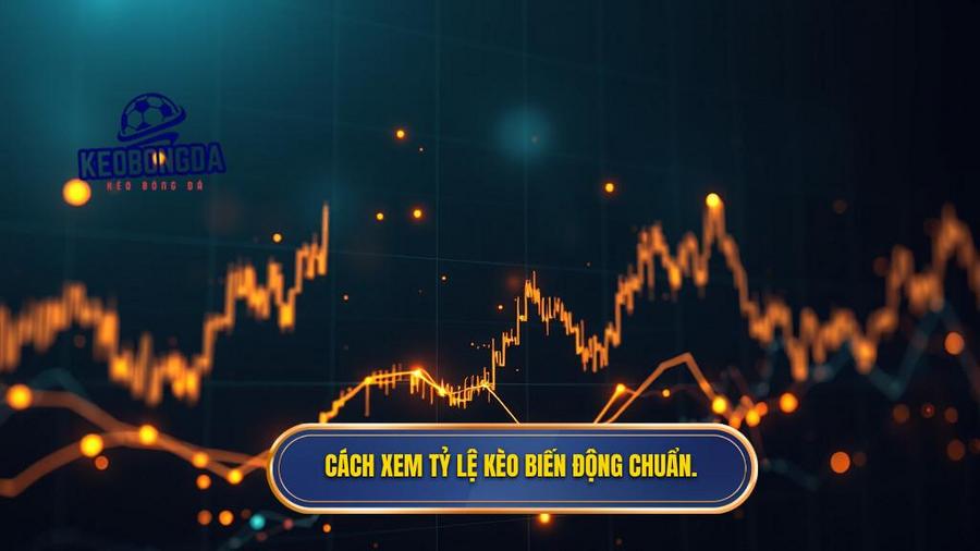 1. Cách xem tỷ lệ kèo biến động chuẩn.