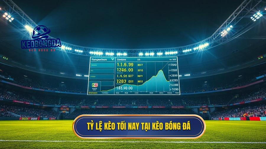 2. Tỷ lệ kèo tối nay tại KÈO BÓNG ĐÁ