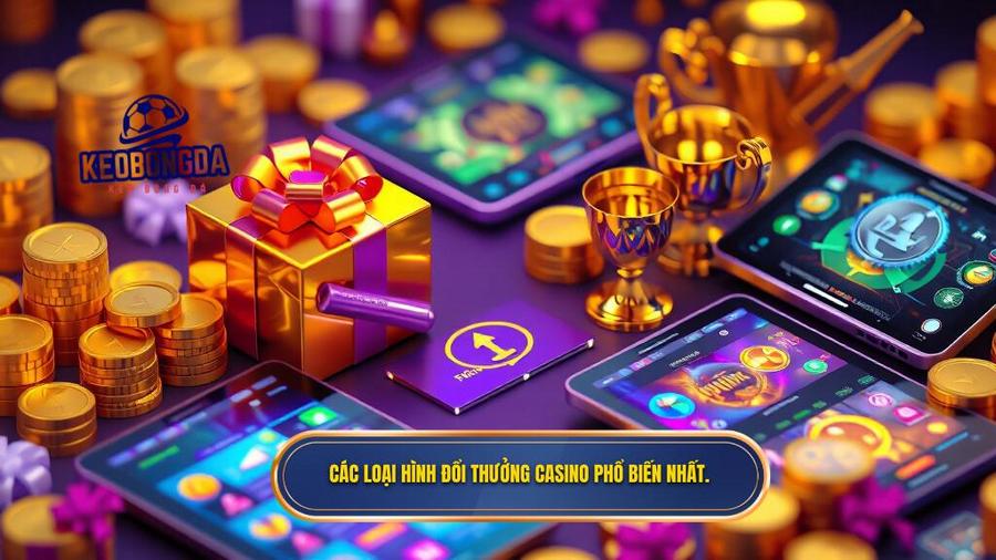 Đổi Thưởng Casino Online: Cẩm Nang Toàn Diện Từ Chuyên Gia KÈO BÓNG ĐÁ 3 Các loại hình đổi thưởng casino phổ biến nhất
