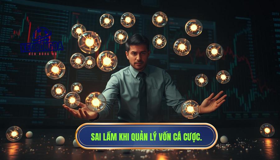 Quản lý vốn kém và đặt cược quá nhiều trận cùng lúc